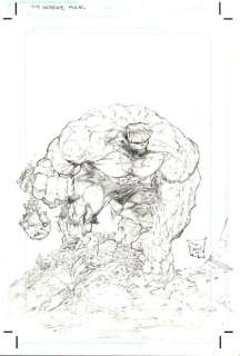 Hulk - Tony Daniel - Original Illustration of Hulk vs Iron Man - Autre - (2003) | Catawiki