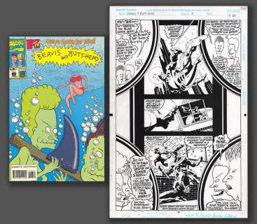 Beavis and Butt-Head # 6 (Marvel, 1994) Scott McDaniel, Hector Collazo & Rick Parker