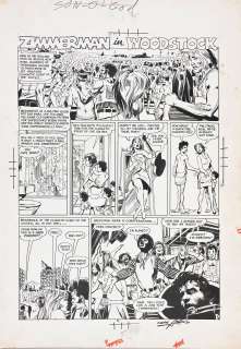 Adams, Neal (1941-2022) Zimmerman... | ADAMS, Neal (1941-2022) Zimmerman in Woodstock. (’The... | Coutau Bégarie