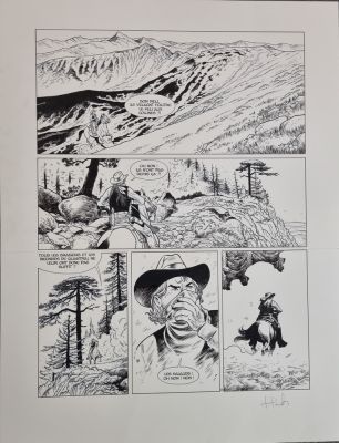Henriet , Alain - planche originale (23) - La vallée des oubliées | Galerie des bulles