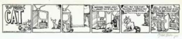 Gilbert Shelton | Freak Brothers – Fat Freddy’s cat – Strip 183 | La Galerie de la Bande Dessinée