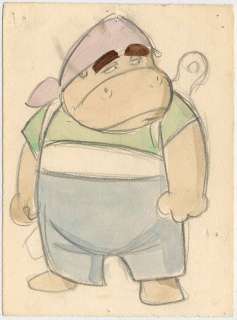 Hayao Miyazaki Autograph Colour Illustration "Animal Treasure Island"