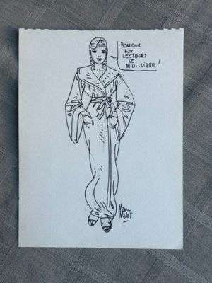 MALÈS Dibujo Original para MIDI LIBRE 18 x 24 cm En Perfecto Estado | eBay Europe (Buy It Now)
