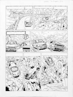 Chaillet Gilles | LEFRANC. La Camarilla. Encre de Chine pour la planche 31 | Coutau Bégarie