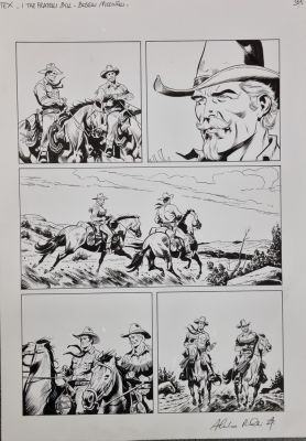 Boselli/Piccinelli - planche originale TEX | Galerie des bulles
