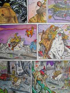 Schreurs, Eric - Originele pagina in kleur (p.10) - Joop Klepzeiker speciaal - Adrian Backfish (1985) | Catawiki