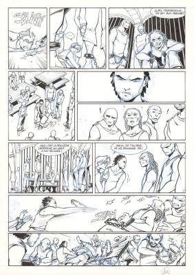 VALENTE Tony (né... - Lot 342 - VALENTE Tony (né en 1984) Les 4 Princes de Ganahan...