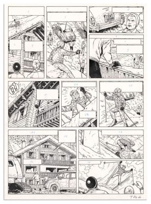 Collection S.K. JACQUES... - Lot 13 - Collection S.K. JACQUES MARTIN LEFRANC Le Mystère Borg...