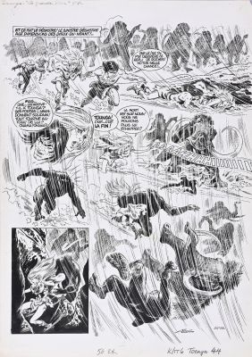 Aidans, Edouard... | Lot 113 - AIDANS, Edouard (1930-2018) Tounga, Tome 4, La grande... | Coutau Bégarie