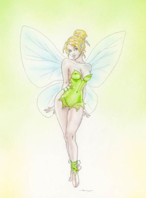 Luis Royo | TINKER BELL - MODEL 2 | Laberinto Gris