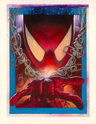 Dave Devries (Né En 1959) | Lot 15 : Fleer - Ultra Masterpieces Spider-Man | Huberty Breyne