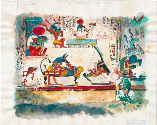 Marc HARDY (né en 1952) - Lot 52 : Pierre Tombal - Devinez qui on enterre demain ?