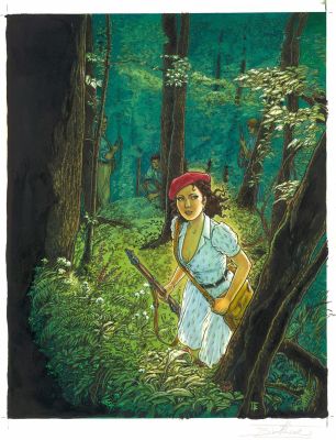 Béatrice TILLIER (née en 1972) - Lot 126 : Vivre libre ou mourir