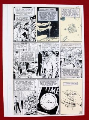 Lot 276 - Original Art Dave Gibbons The Watchmen pg24