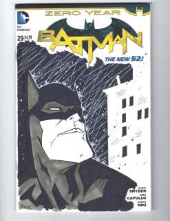 Ryan Brown Original Art Batman #29 Sketch Cover Commission One Of A Kind! | East Bay Comics