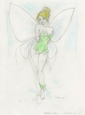 Luis Royo | TINKER BELL - PREVIO A | Laberinto Gris