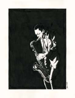 Christophe Chabouté | J Coltrane | Breitenmoser.art