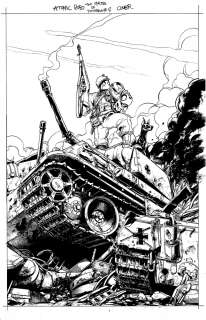 Kei Zama - Atomic Robo and the Spectre of Tomorrow #4 Cover