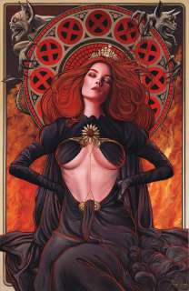 Fred Ian - Goblin Queen Art Nouveau Collection (published inside the book)