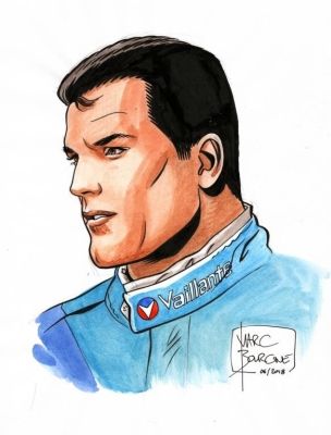 Lot 173 - Bourgne. Dessin original non nominatif Vaillant | BDEnchères