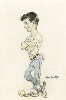 Frank Frazetta original self-portrait illustration. | Profiles in History