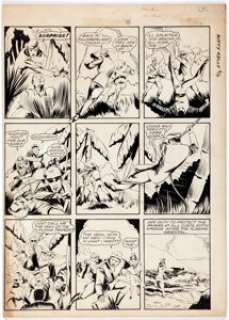 Chesler Artist | Punch Comics #1 Story Pages 6-7 Kitty Kelly Original Art (Chesler, 1941). | Heritage