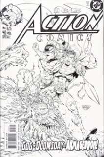 Ian Churchill And Norm Rapmund | Action Comics #825 Cover Original Art (DC, 2005). | Heritage