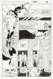 Al Milgrom and Jim Mooney The Spectacular Spider-Man #82 Story Page 13 Original Art (Marvel,... | Heritage