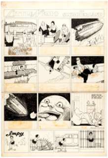 Winsor McCay Jr. (Robert McCay) Little Nemo in Slumberland/Impie Sunday Comic Strip Original... | Heritage