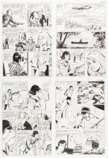 Charles Nicholas and Charlton Romance Artists - Story Pages Original Art Group of 9 (Charlton, c. 1960s).... (Total: 9 Original Art) | Heritage