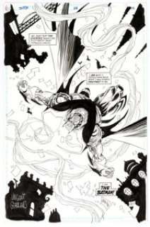 Vincent Giarrano - Batman: Shadow of the Bat #24 Splash Page 13 Original Art (DC, 1994).