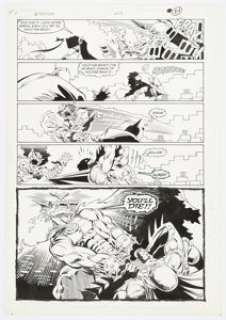 Norm Breyfogle And Steve Mitchell | Detective Comics #603 Story Page 18 Original Art (DC, 1989).... | Heritage