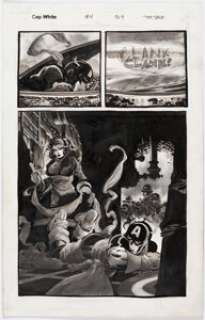 Tim Sale | Captain America White #4 Story Page 4 Original Art (Marvel, 2016).... | Heritage