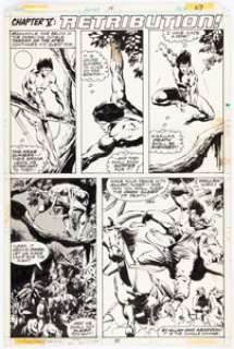 Buscema, John | John Buscema and Klaus Janson Tarzan #15 Story Page 14 Original Art (Marvel, 1978).... | Heritage