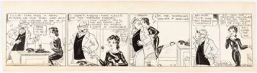 Westover, Russ - Russ Westover Tillie the Toiler Daily Comic Strip Original Art dated 11-29-32 (King Features Syndicate, 1932)....