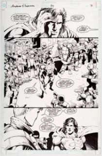 Kitson, Barry - Barry Kitson and James Pascoe Adventures of Superman #511 Story Page 7 Original Art (DC, 1994)....