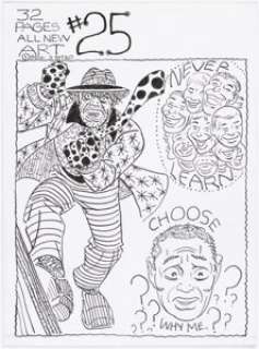 Ditko, Steve | Steve Ditko A. Ditko #25 #25 (#20) Cover Original Art (Robin Snyder and Steve Ditko, 2016).... | Heritage