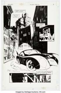 Gaudiano, Stefano - Stefano Gaudiano Batman: Our Worlds At War Page 8 Original Art (DC, 2001). ...