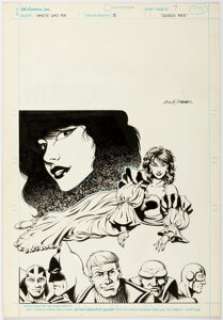 Bové, Steven | Steven Bové and Alfredo Alcala Who’s Who Update ’88 #3 Queen Bee Illustration Original Art (DC, 1988).... | Heritage