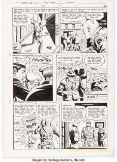 Montes, Bill - Bill Montes and Ernie Bache The Peacemaker #5 Story Page 5 Original Art (Charlton, 1967)....