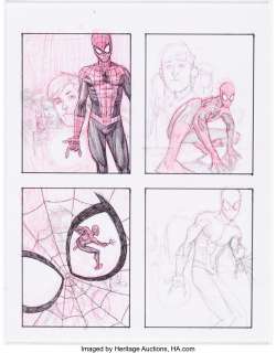 Robinson, Andrew - Andrew Robinson Friendly Neighborhood Spider-Man Preliminary Cover Original Art (Marvel, c.2019)....