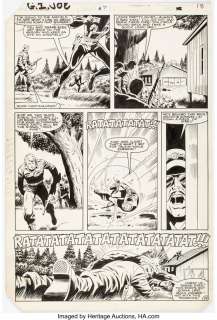 Trimpe, Herb | Herb Trimpe, Jon D’Agostino, and Jack Abel G.I. Joe, A Real American Hero #4 Story Page 14 Original Art (Marvel, 1... | Heritage
