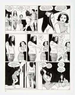 Hernandez, Jaime | Jaime Hernandez Love and Rockets #44 Story Page 7 Maggie and Gina Bravo Original Art (Fantagraphics, 1994).... | Heritage