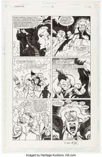 Hempel, Marc - Marc Hempel and Richard Case Sandman #66 Story Page 10 Original Art (DC, 1995)....