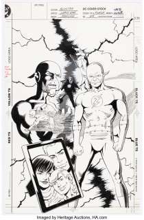 Larocque, Greg | Greg LaRocque and Jose Marzan, Jr. Flash #65 Cover Original Art (DC, 1992).... | Heritage