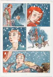 Vess, Charles | Charles Vess Rose #2 Story Page 12 Original Art (Cartoon Books, 2000).... | Heritage