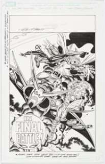 Frenz, Ron | Ron Frenz and Sal Buscema Spectacular Spider-Girl #4 Splash Page 1 Original Art (Marvel, 2010).... | Heritage