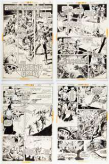 Dezuñiga, Tony | Tony DeZuñiga Weird War Tales #8 Complete 7-Page Story Original Art (DC, 1972).... (Total: 7 Original Art) | Heritage