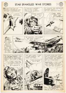 Dc Artist | Star Spangled War Stories Story Page 14 Original Art (DC, c. 1950).... | Heritage