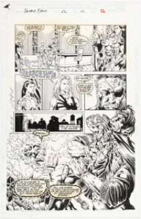 Wheatley, Doug - Doug Wheatley and Jimmy Palmiotti Double Edge: Omega Story Page 12 Original Art (Marvel, 1995)....